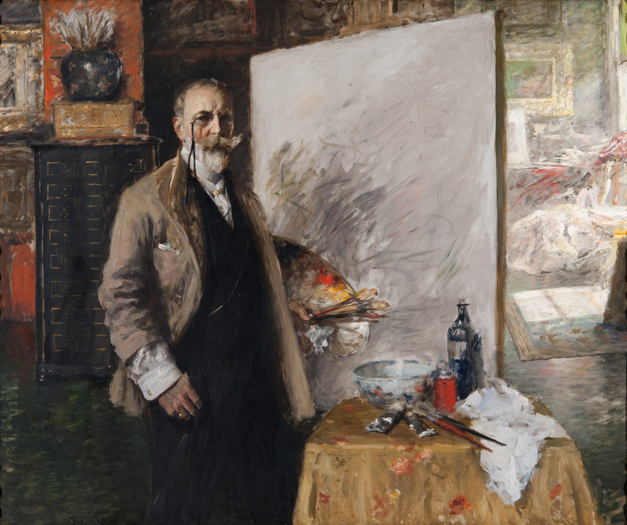 william merritt chase self portrait