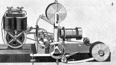 black and white phantoscope drawing