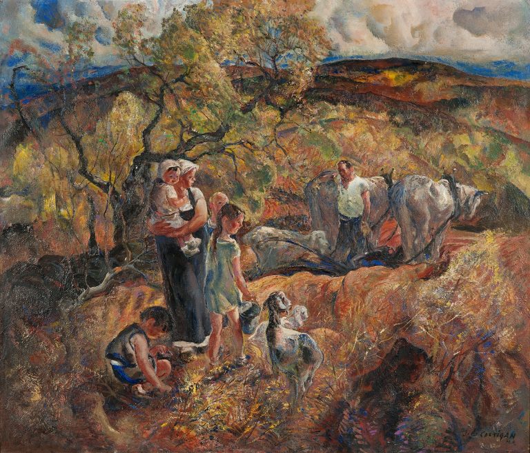 john edwoard costigan family farm painting