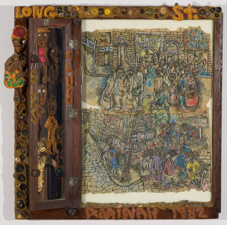 Aminah Robinson Pages in History: Long St, Elks Club