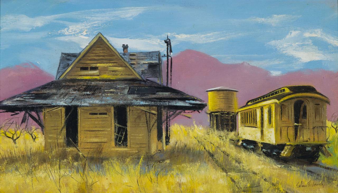 edwin fulwider abandoned train depot