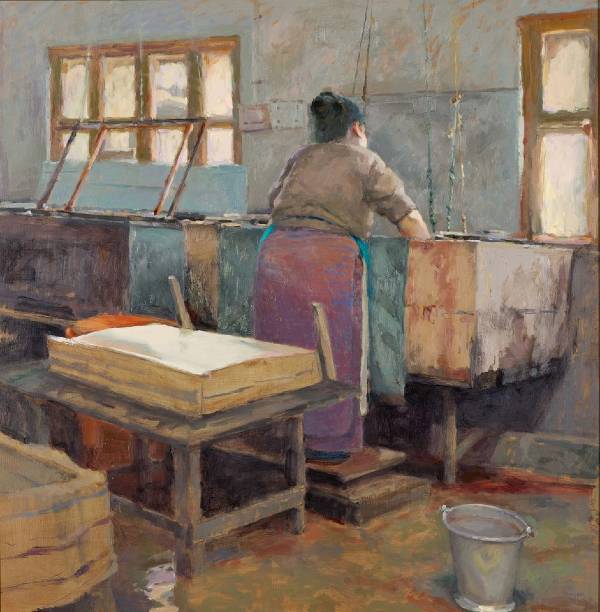 Debra Joyce Dawson Making Paper, Bhutan