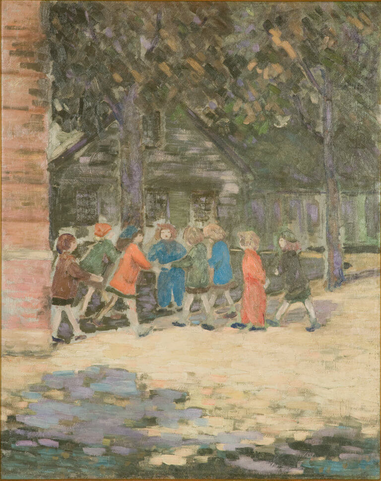 Mary Frances Overbeck, School Children
